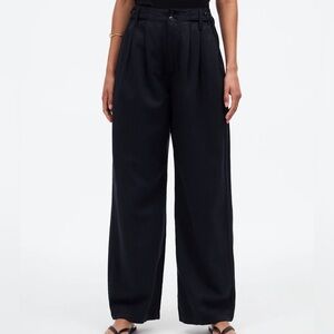 Madewell Black Wide Leg Women's Pants